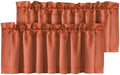 H.VERSAILTEX Blackout Valances for Windows, Kitchen Window Valance Curtains for by HVERSAILTEX