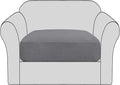 H.VERSAILTEX Stretch Couch Cushion Covers Individual Seat Sofa Slipcovers by HVERSAILTEX