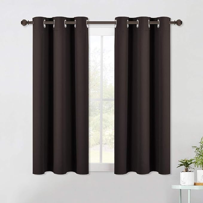 NICETOWN Living Room Blackout Draperies Curtains, Energy Smart Thermal by NICETOWN