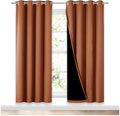 NICETOWN 100% Blackout Window Curtain Panels, Full Light Blocking Drapes by NICETOWN