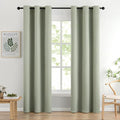 MIULEE Room Darkening Curtains Thermal Insulated Drapes Solid Window Treatment by MIULEE