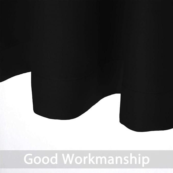 Yakamok Functional Thermal Insulated Eyelet Top Room Darkening Curtain Panels - Image 2