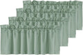 H.VERSAILTEX 4 Panels Blackout Valances by HVERSAILTEX