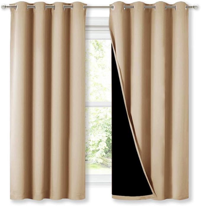NICETOWN Extra Long Truly Blackout Drapes by NICETOWN