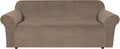 H.VERSAILTEX Stretch Velvet Sofa Covers by HVERSAILTEX