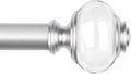 Curtain Rods for Windows 48 to 84, USFOOK 7/8 Inch Telescoping Splicing Drapery by USFOOK