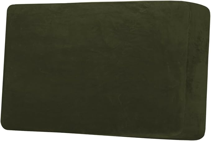 H.VERSAILTEX Velvet Stretch Individual Cushion Cover Plush Cushion Slipcover by HVERSAILTEX