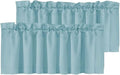 H.VERSAILTEX Blackout Kitchen Curtain Valances, Window Valance Curtains by HVERSAILTEX