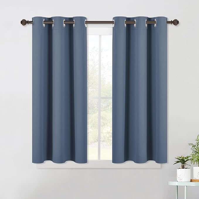 NICETOWN Thermal Insulated Curtains Blackout Draperies, Window Treatment Solid by NICETOWN