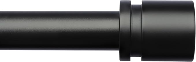 Byondeth Curtain Rods for Windows 16 to 240 Inches Adjustable Length 1 Inch by Byondeth