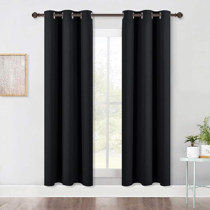 NICETOWN Living Room Blackout Curtain Panels, Autumn/Winter Thermal Insulated by NICETOWN