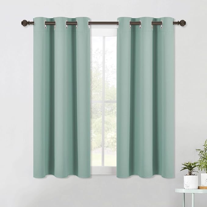 NICETOWN Modern Blackout Curtains Noise Reducing, 2 Panels, W42 x L54, Thermal by NICETOWN