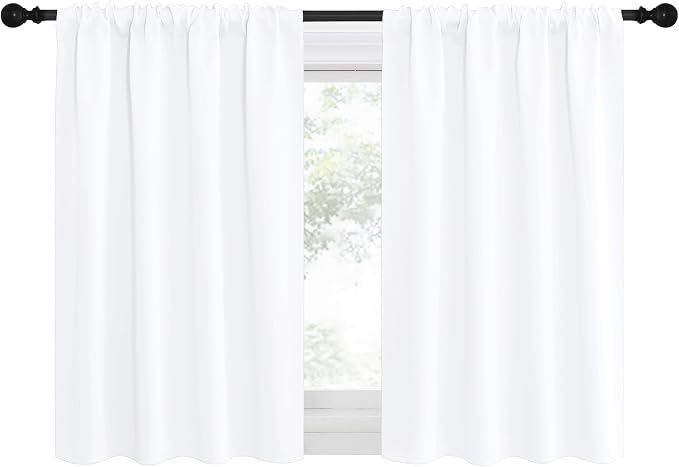 NICETOWN RV Curtains for Camper & Kitchen Windows, Light Filtering Curtains & - Image 2