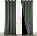NICETOWN Full Shading Curtains 90 inches Long 2 Panels Set by NICETOWN