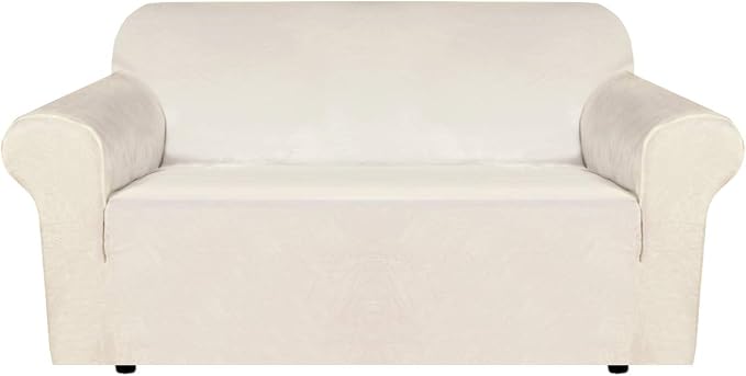 H.VERSAILTEX Stretch Velvet Loveseat Covers by HVERSAILTEX