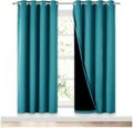 NICETOWN 100% Blackout Window Curtain Panels, Full Light Blocking Drapes by NICETOWN
