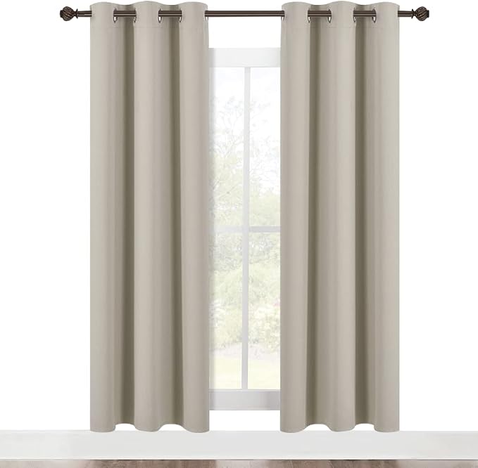 NICETOWN Modern Blackout Curtains Noise Reducing, Thermal Insulated and Privacy - Image 2