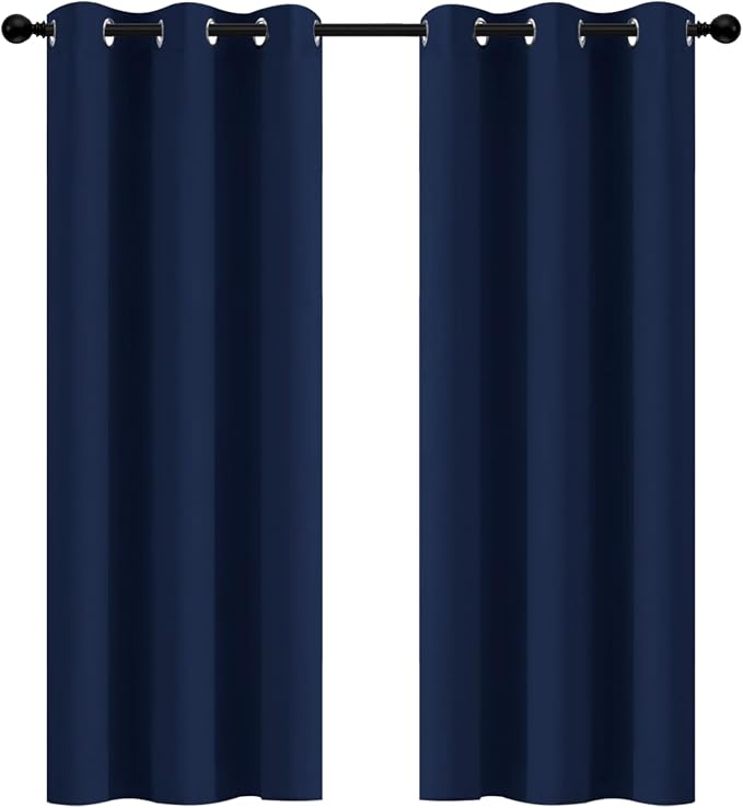 Yakamok 72 Inch Length Blackout Curtains by Yakamok