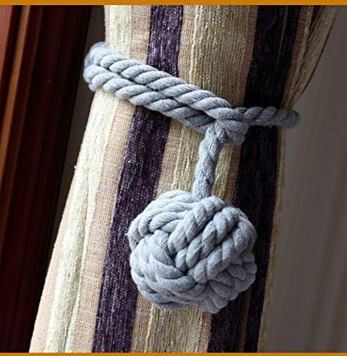 Melaluxe 2 Pack Curtain Tiebacks - Image 2