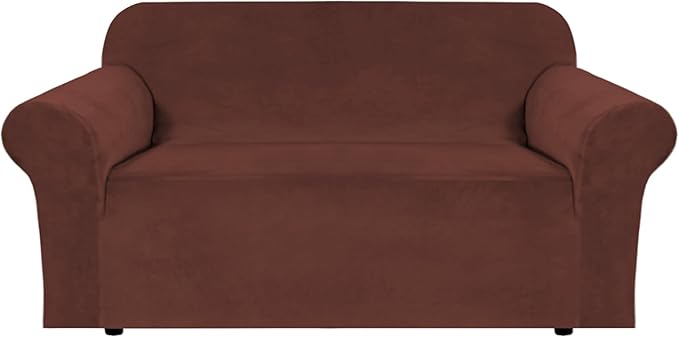 H.VERSAILTEX Stretch Velvet Loveseat Covers by HVERSAILTEX