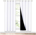 NICETOWN 100% Blackout Window Curtain Panels, Full Light Blocking Drapes by NICETOWN