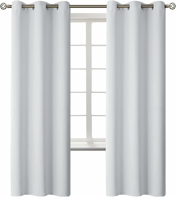 BGment Room Darkening Curtains 72 Inches Long by BGment