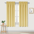 DWCN Blackout Curtains for Bedroom – Rod Pocket Thermal Insulated Noise by DWCN