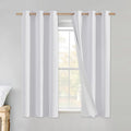 NICETOWN 100% Absolutely Blackout Linen Curtains by NICETOWN