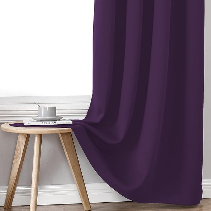 ChrisDowa 100% Blackout Curtains 90 inch Long - Image 6
