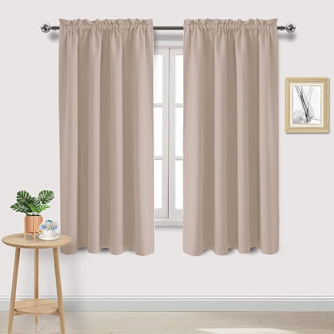DWCN Blackout Curtains Thermal Insulated, Energy Saving & Noise Reducing by DWCN