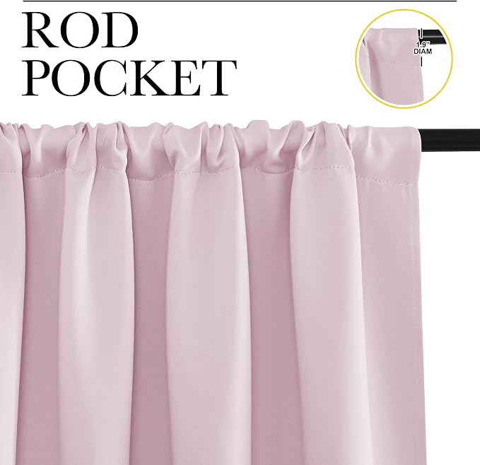 NICETOWN Room Darkening Curtains and Drapes - Image 3