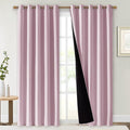 NICETOWN 100% Blackout Window Curtain Panels, Heat and Cold Blocking Drapes by NICETOWN