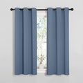 NICETOWN Kitchen Curtains with Grommet Top, Privacy & Room Darkening Thermal by NICETOWN
