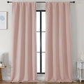 Simplebrand Ava Blush Blackout Curtains by Simplebrand