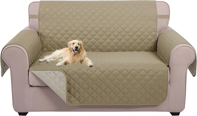 U-NICE HOME Loveseat Sofa Cover Reversible Couch Cover by U-NICEHOME