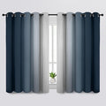 SimpleHome Ombre Room Darkening Curtains by SimpleHome