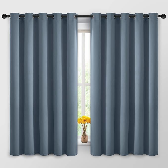Yakamok Blackout Curtains Room Darkening Thermal Insulated Window Panels by Yakamok