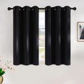 NICETOWN Blackout Curtains 45 Inches Long Kitchen Drapes by NICETOWN