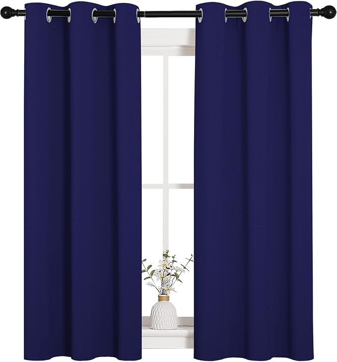 NICETOWN Blackout Curtain Panels, Window Treatment Energy Saving Thermal - Image 4