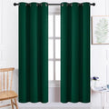 Yakamok Dark Green Blackout Curtains by Yakamok
