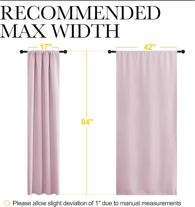 NICETOWN Living Room Blackout Curtains - Image 8