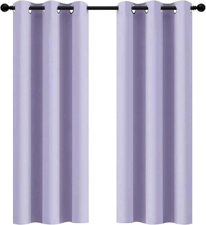 Yakamok Blackout Curtains Room Darkening Thermal Insulated Window Panels by Yakamok