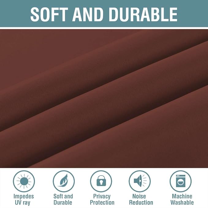 H.VERSAILTEX Blackout Curtain for Living Room Thermal Insulated Window - Image 4