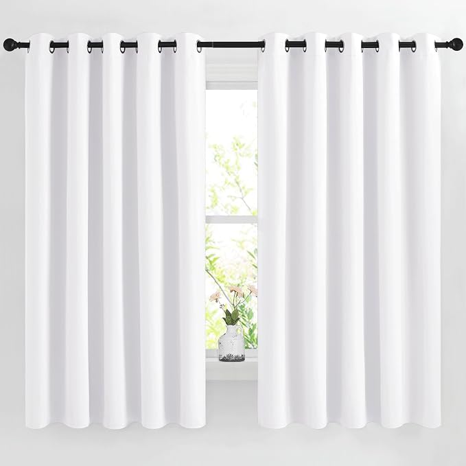 NICETOWN White Room Darkening Curtains by NICETOWN