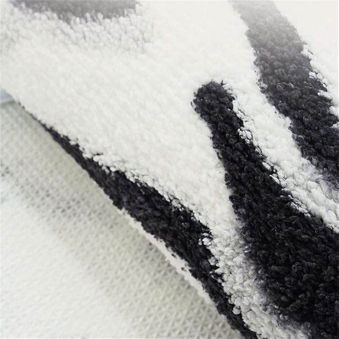 Tiger Print Rug Cartoon Cute Faux Area Rugs Fluffy Animal Print Mat Carpet Kids - Image 8