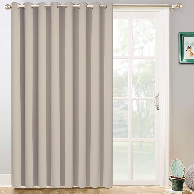 Yakamok Tatal Blackout Thermal Insulated Curtains, Noise Reducing Barrier Panel by Yakamok