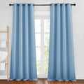 NICETOWN Blue Room Darkening Curtains by NICETOWN