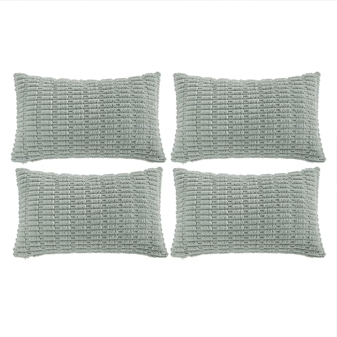 Fancy Homi 4 Packs Decorative Throw Pillow Covers by Fancy+Homi