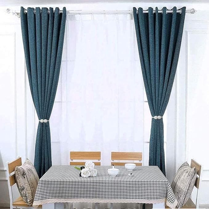 Melaluxe 6 Pack Magnetic Curtain Tiebacks, Decorative Curtain Holdbacks - Image 6