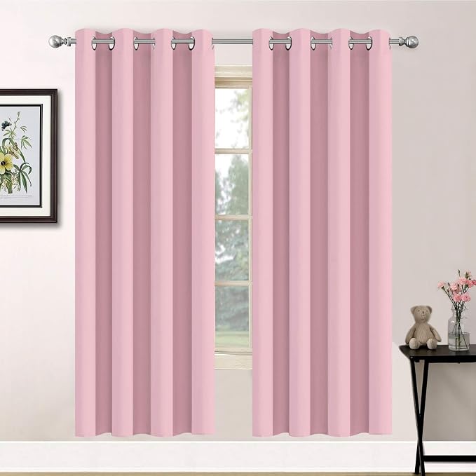 Yakamok Blackout Curtains Room Darkening Thermal Insulated by Yakamok